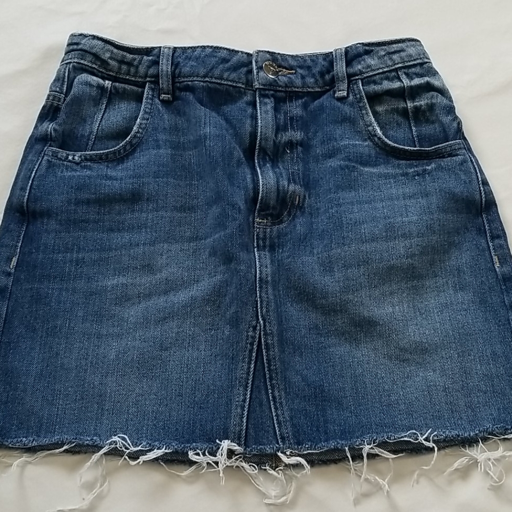 Guess jean skirt
